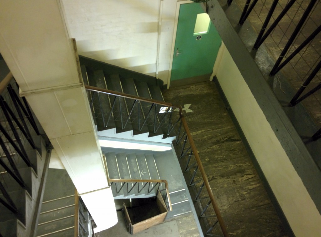 The main stairwell